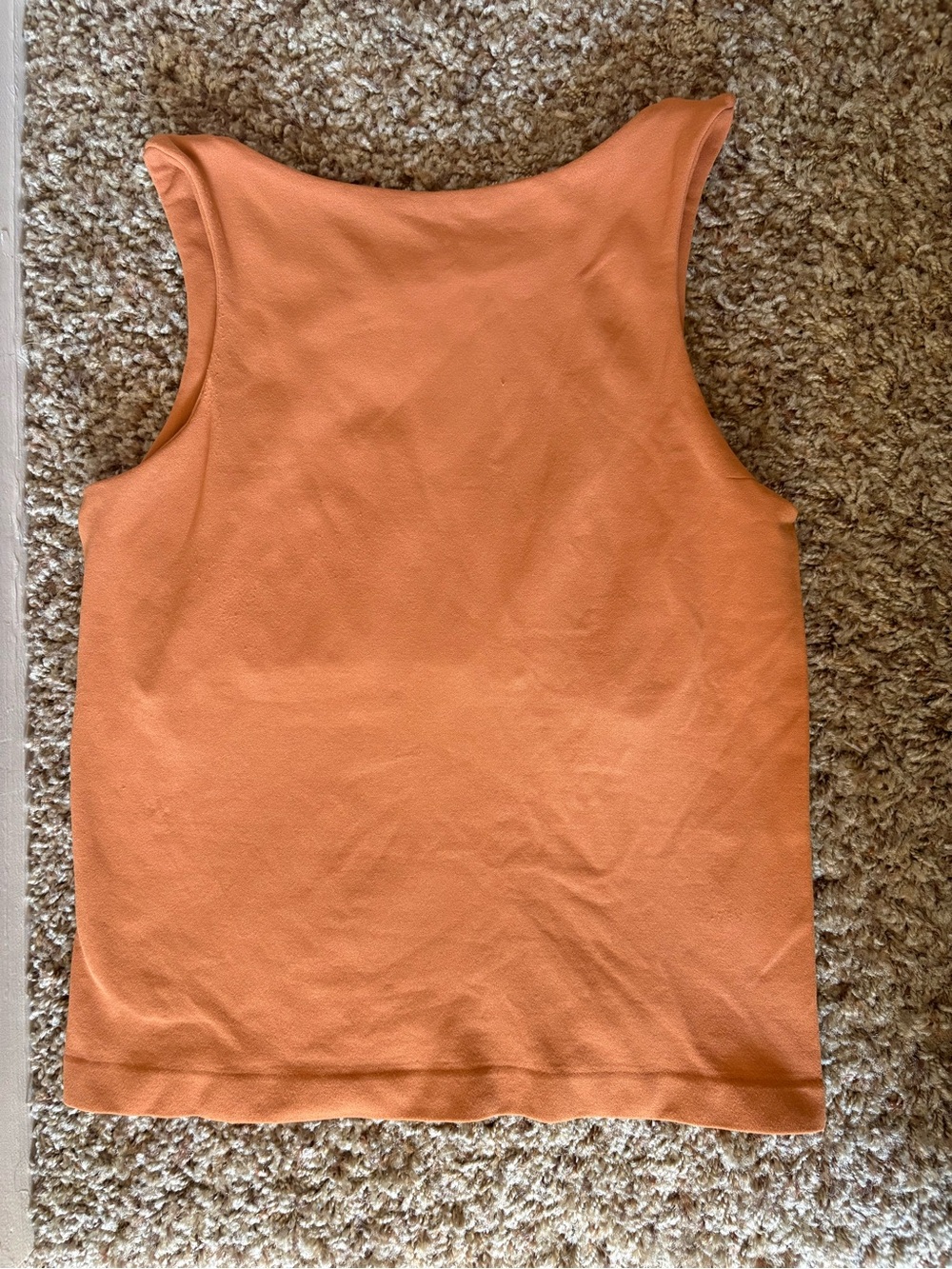 Intimately Free People Sleeveless Orange Tank Top
